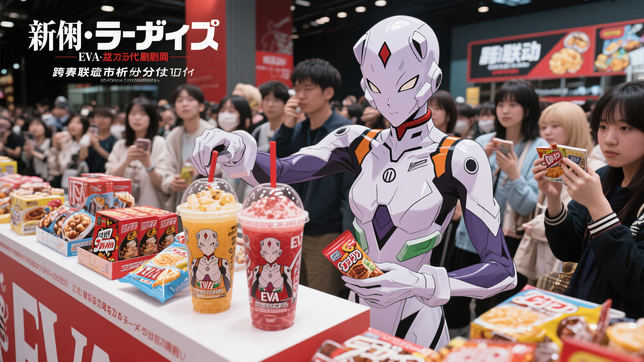 《新·福音战士剧场版》携手零食品牌打造独家限量零食