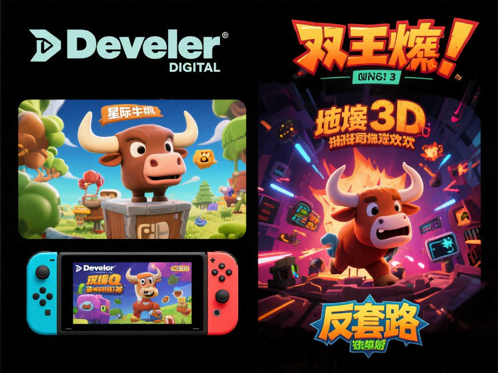 Devolver炸场！NS2首发双巨头：星际社交模拟器×地牢3D弹幕盛宴！