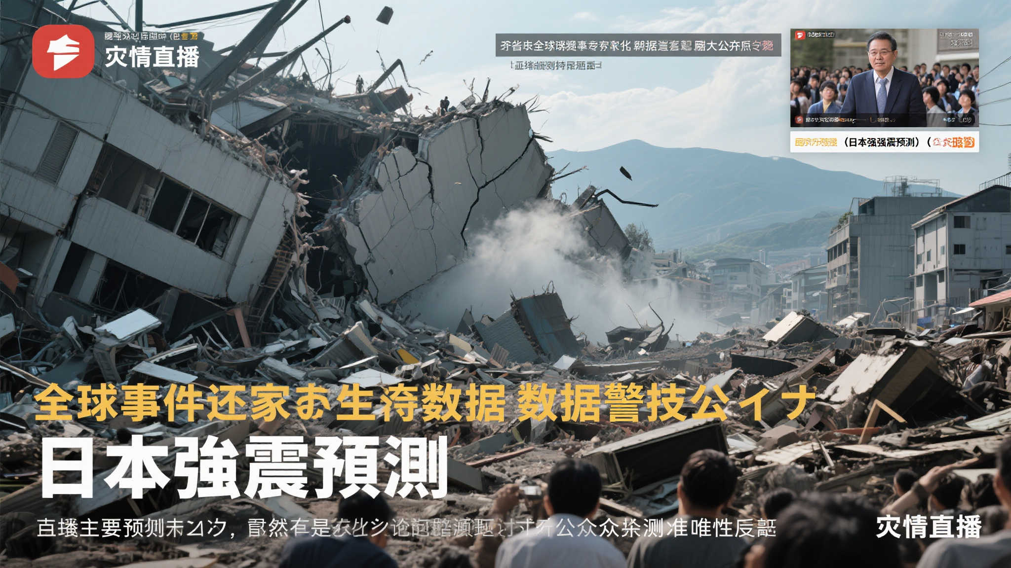日本强震预警落空 直播平安无事引热议