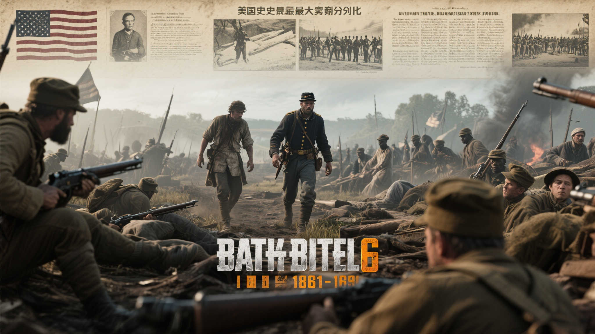 《战地6》单人战役灵感源自《美国内战》：以小人物的视角展现战争
