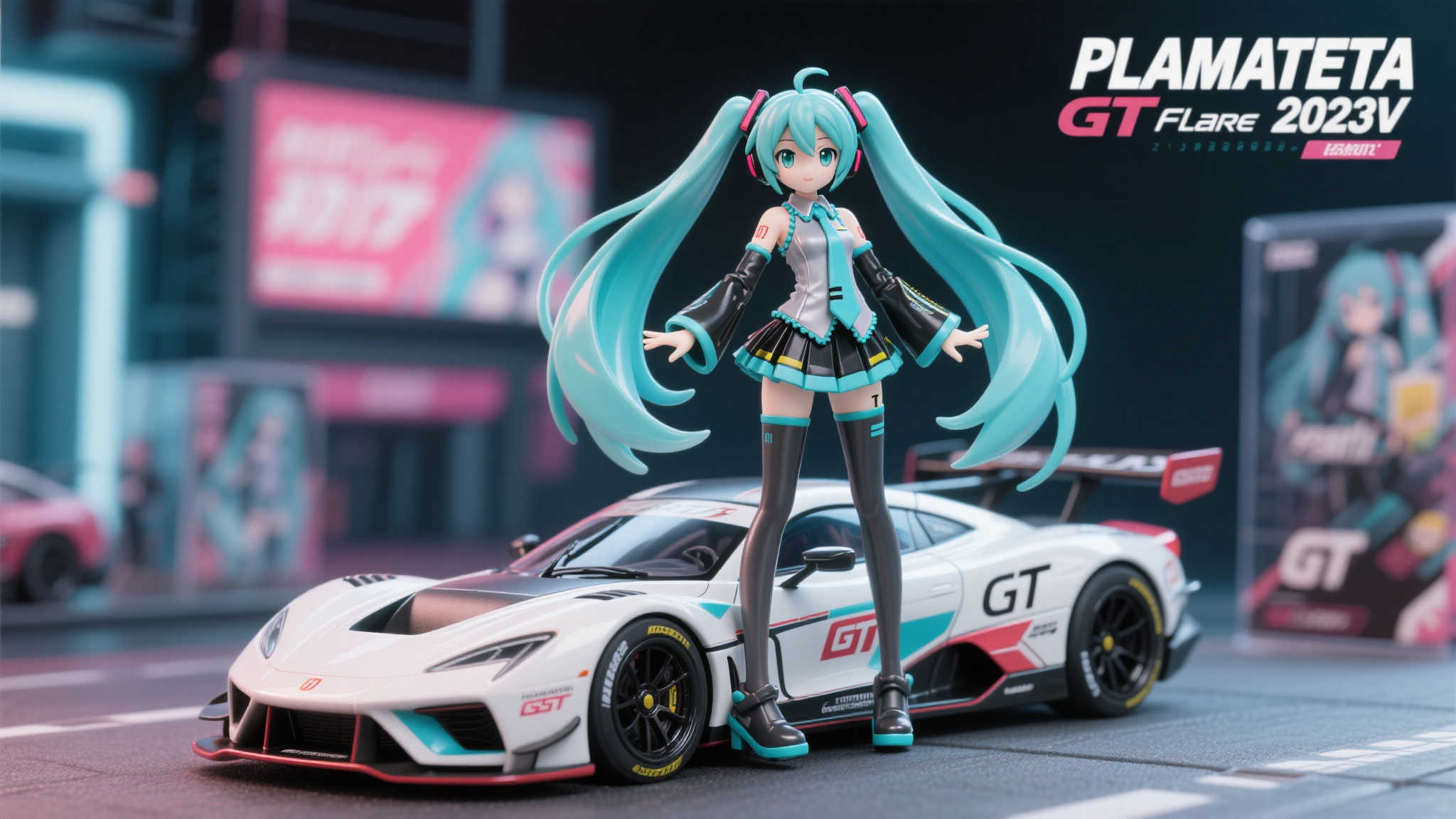 GSC《初音未来GT计划》PLAMATEA 2023赛车版未来风采 GSC《初音未来GT计划》PLAMATEA 2023赛车版未来风采
